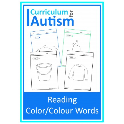 Reading Color Words Following Simple Directions Worksheets